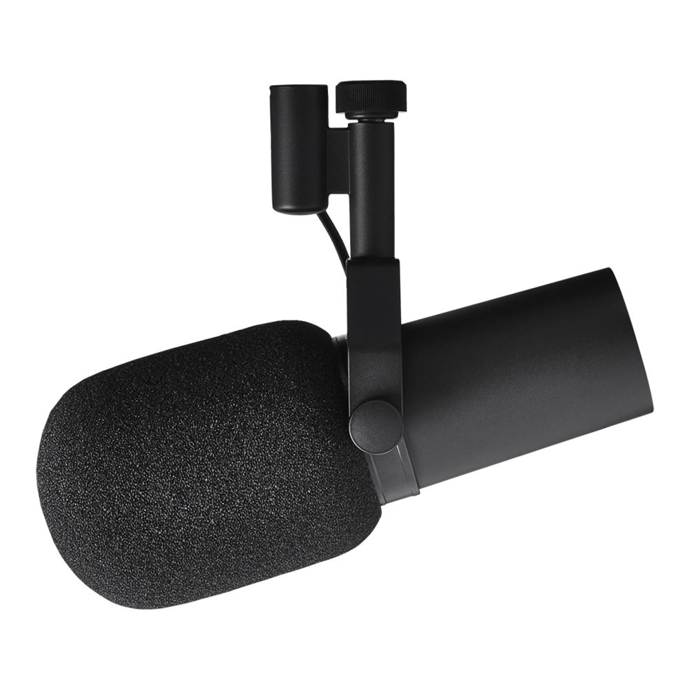 Detachable Windscreen Warm & Smooth Sound Wide-Range Frequency Podcast & Recording XLR Studio Mic for Music & Speech Gator 3000 Boom Stand for Broadcast Shure SM7B Vocal Dynamic Microphone 