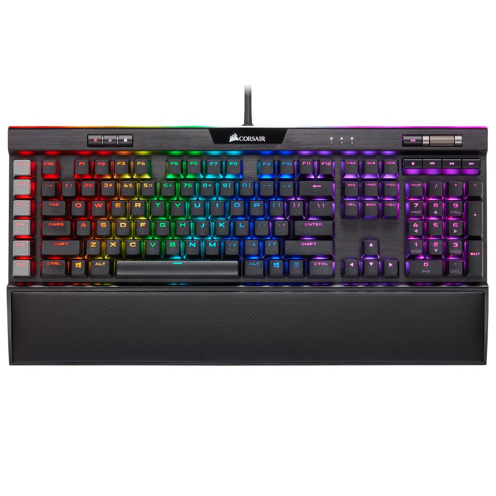 Corsair K95 Rgb Platinum Xt Mechanical Gaming Keyboard Cherry Mx Speed Micro Center