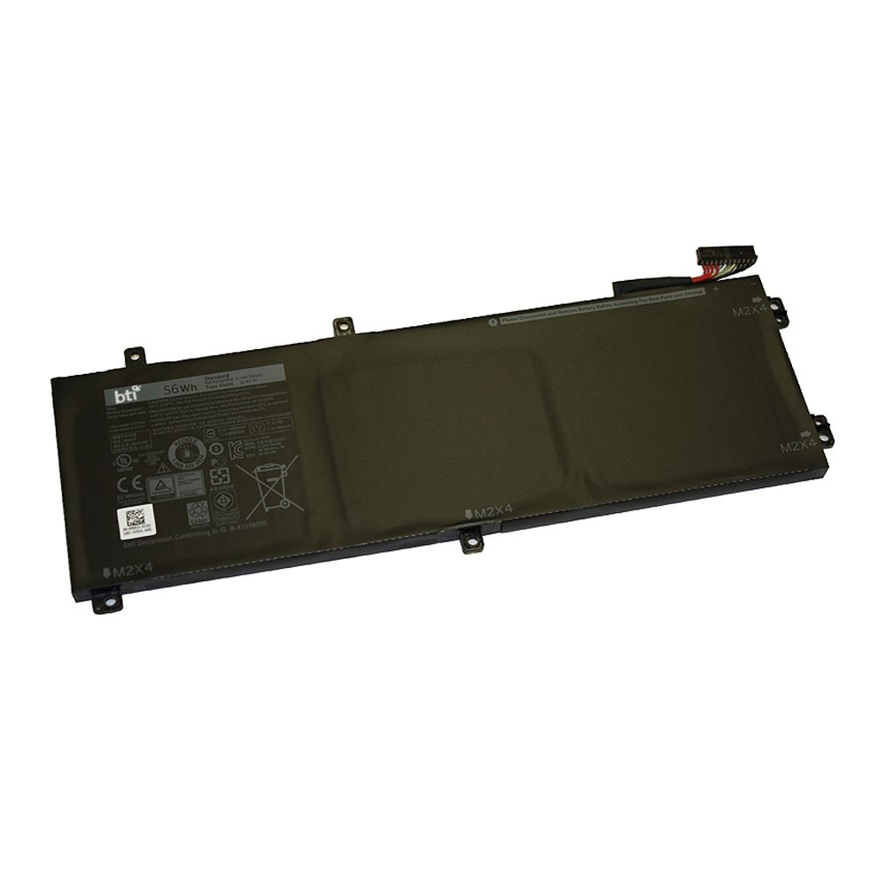 Bti Replacement Laptop Battery For H5h Bti 3 Cell 11 4v 4865mah Li Ion Internal Notebook Battery For Dell Xps 15 9560 15 Micro Center