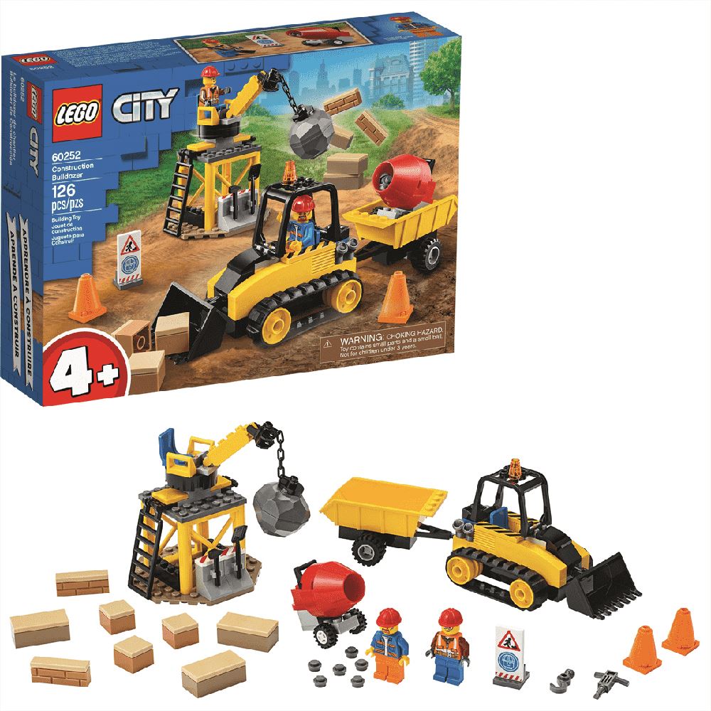 Lego City Construction Bulldozer Micro Center