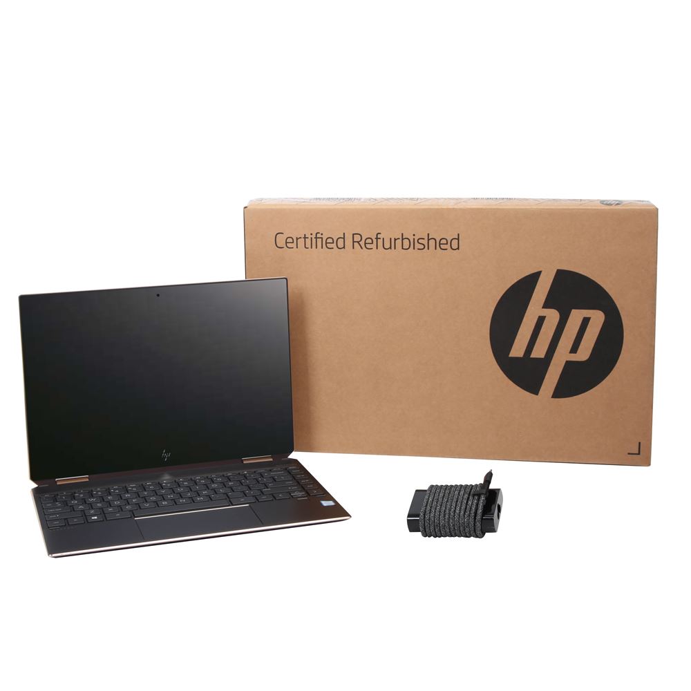 Hp Spectre X360 13 Ap0013dx 13 3 2 In 1 Laptop Computer Factory Refurbished Dark Ash Silver Intel Core I7 8565u Micro Center