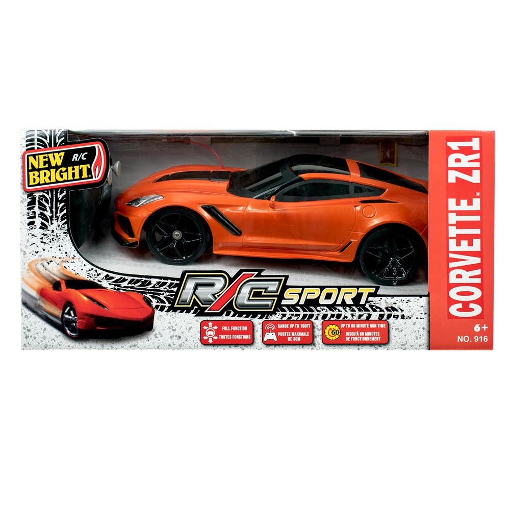 new bright corvette zr1