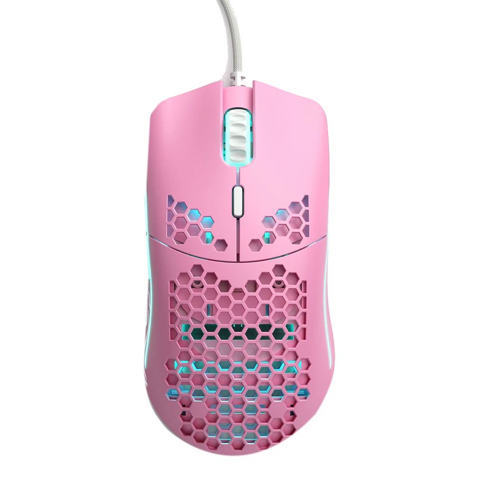 Glorious Pc Gaming Race Model O Gaming Mouse Matte Pink Micro Center