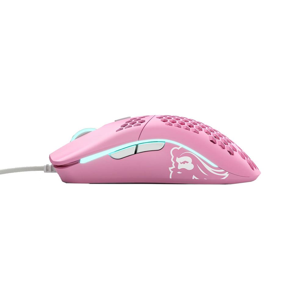 Glorious Pc Gaming Race Model O Gaming Mouse Matte Pink Micro Center