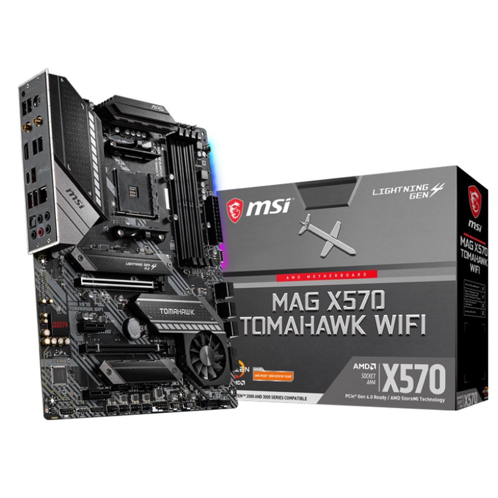 Msi X570 Mag Tomahawk Wifi Amd Am4 Atx Motherboard Micro Center