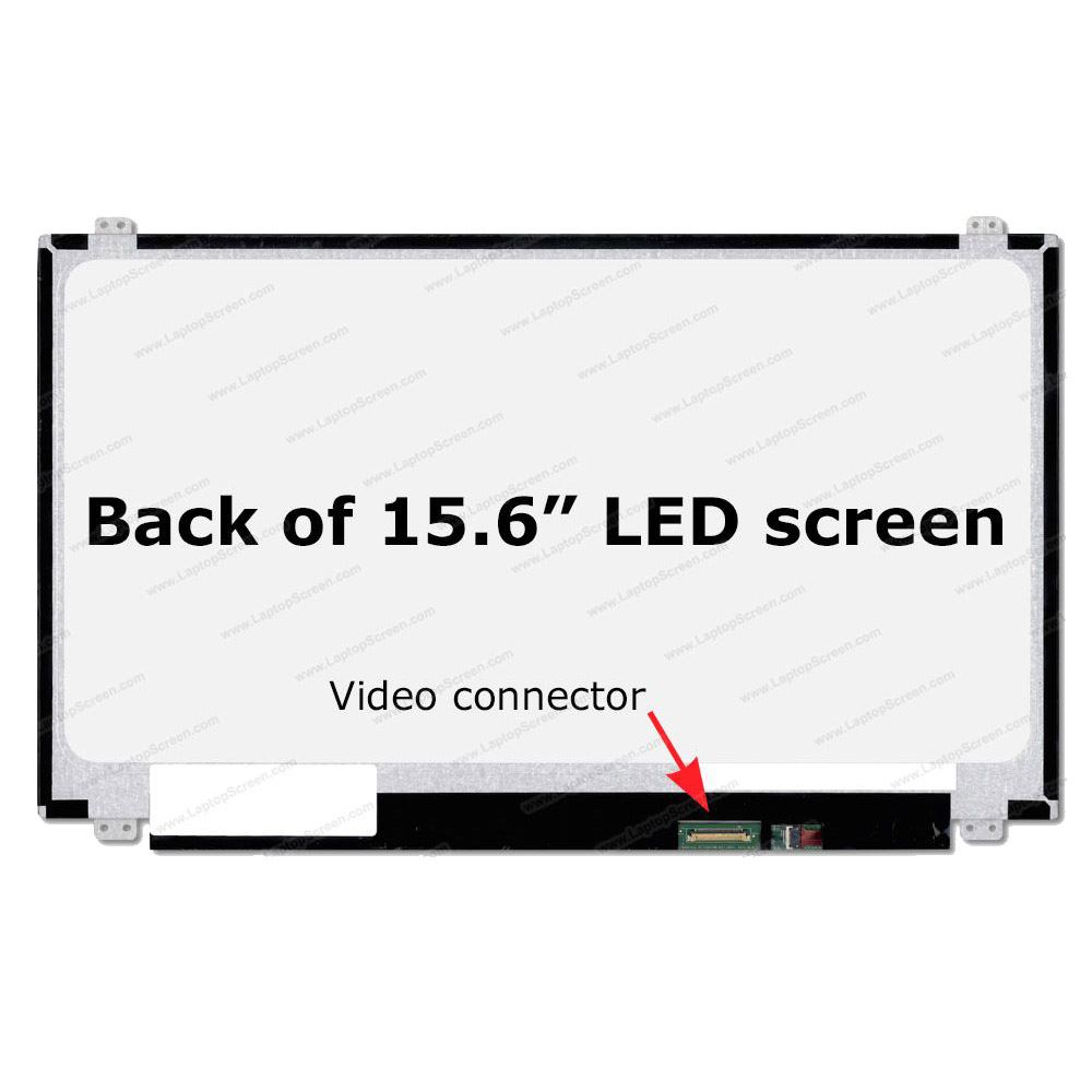 N7J58EA Wikiparts 15.6 LED LCD SCREEN COMPATIBLE FOR HP 15-AC123NA LAPTOP MATTE DISPLAY PANEL WITH 30 PIN CONNECTOR