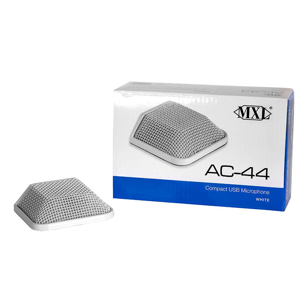 MXL AC-44 Miniature USB Conferencing Condenser Microphone - White 