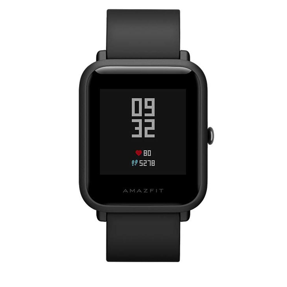 Amazfit Bip Lite 32mm Smartwatch Black Micro Center