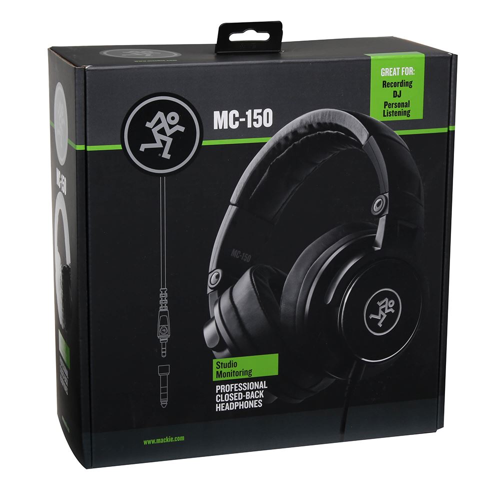 Mackie MC-150 Closed-Back Over-Ear Studio Headphones | Best Prices