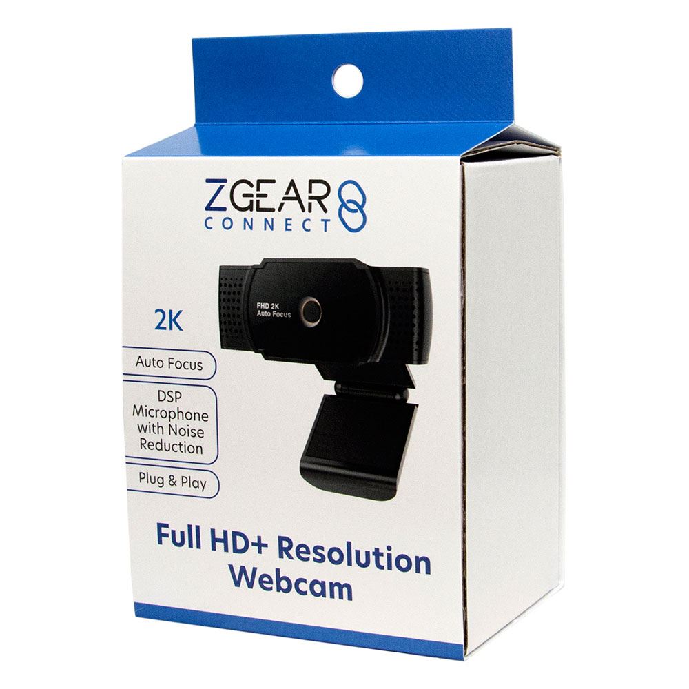 Zgear 2k Full Hd Resolution Webcam Micro Center