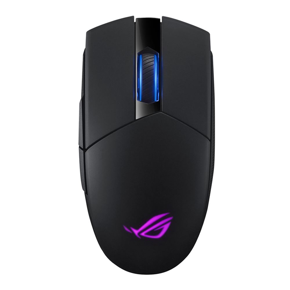 Asus Rog Strix Impact Ii Wireless Gaming Mouse 16 000 Dpi 5 Programmable Buttons Aura Sync Rgb Lighting 2 4 Ghz Long Micro Center