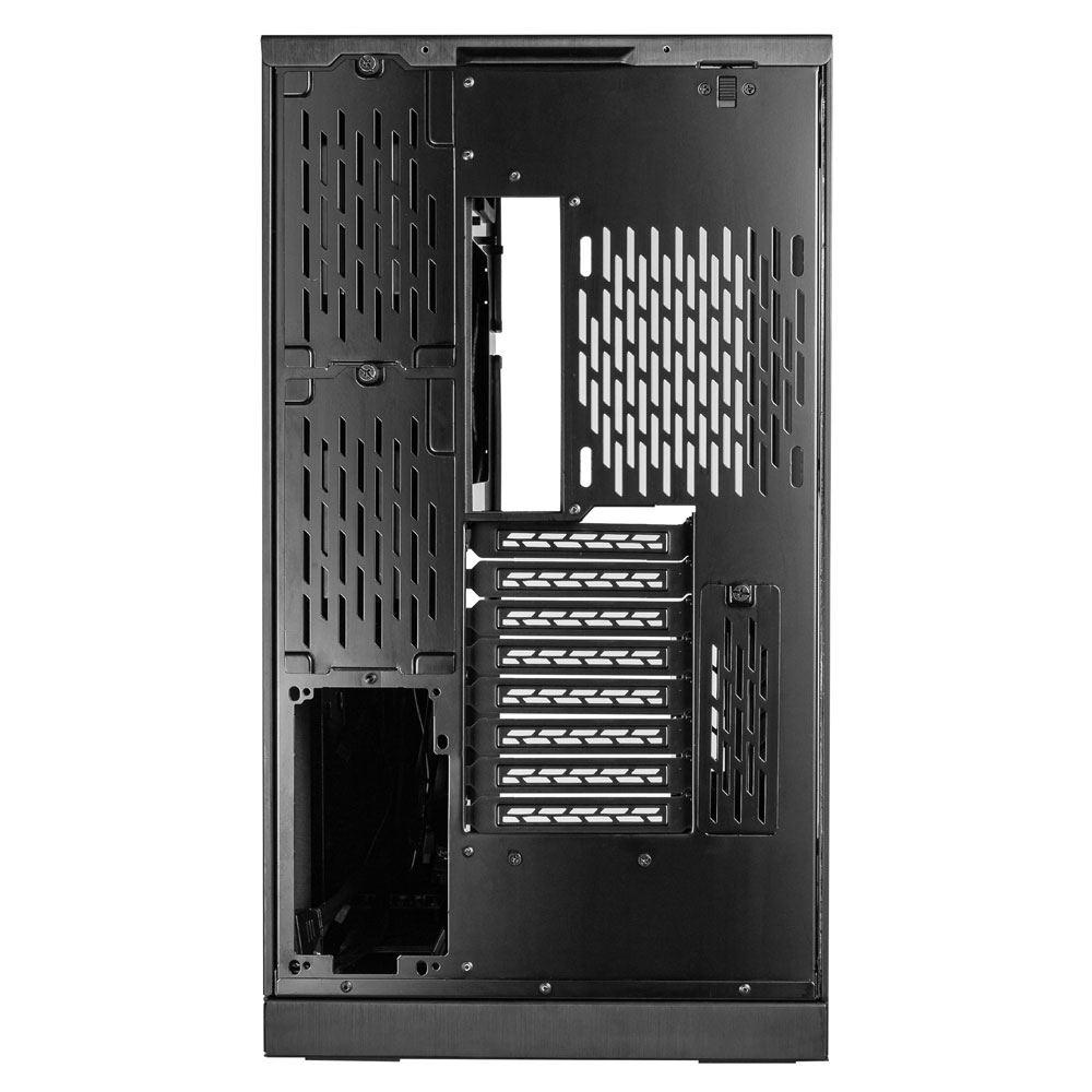 Lian Li O11 Dynamic Xl Rog Tempered Glass Eatx Full Tower Computer Case Black Micro Center