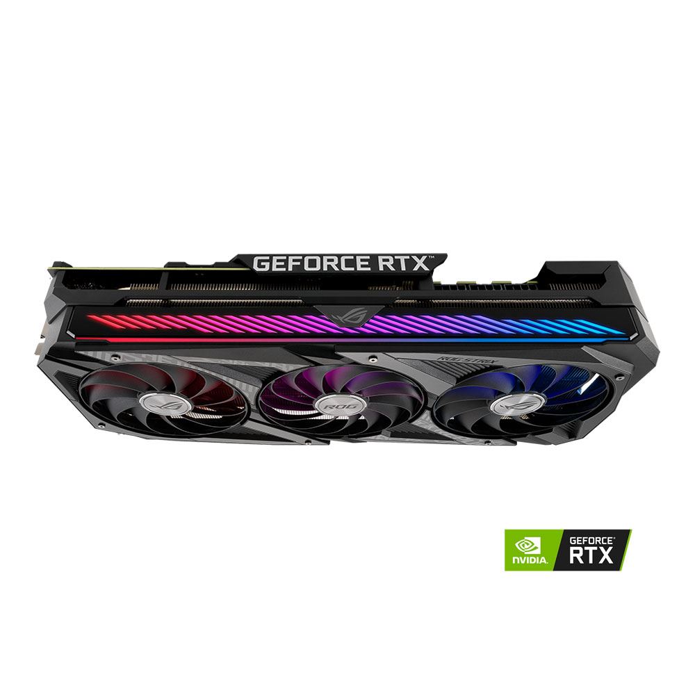 ASUS NVIDIA GeForce RTX 3070 Ti ROG Strix Overclocked Triple-Fan 