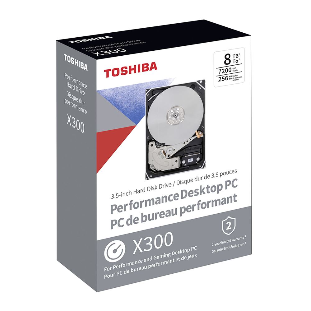 Toshiba Toshiba X300 8TB 7200RPM SATA III 6Gb/s 3.5