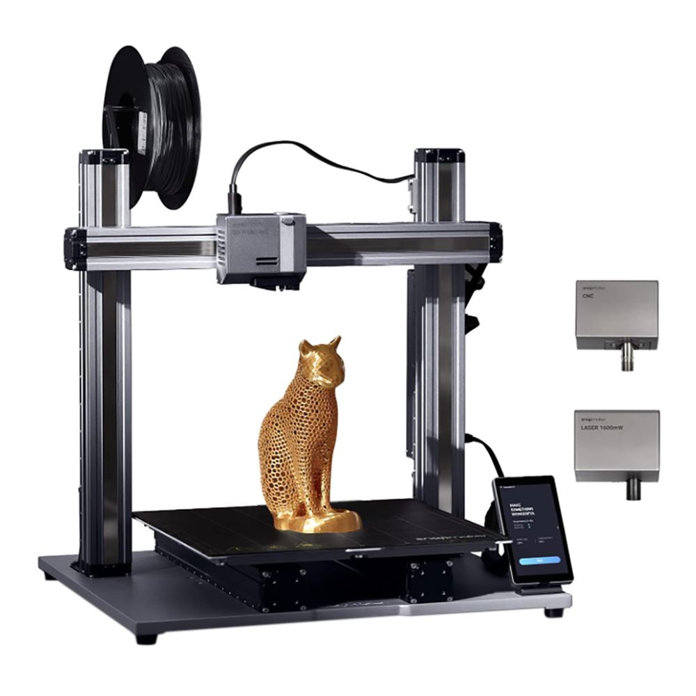 In time Dispensing Tackle Snapmaker 2.0 A350T 3D Printer; 5 Color LCD Screen; Auto Leveling; Magnetic  PEI Bed: 320 x 350 x 330mm Print Size - Micro Center