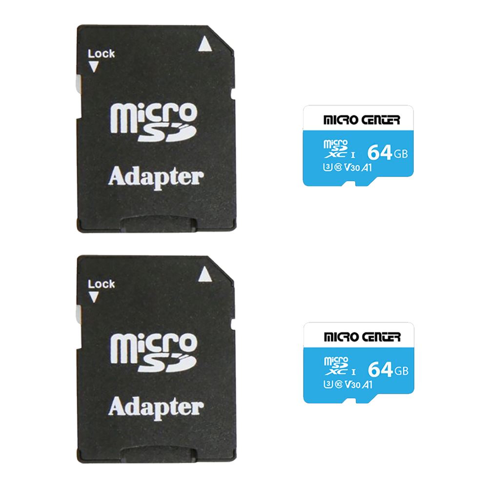 2 Pack Samsung Admire Cell Phone Memory Card 2 x 4GB microSDHC Memory Card with SD Adapter