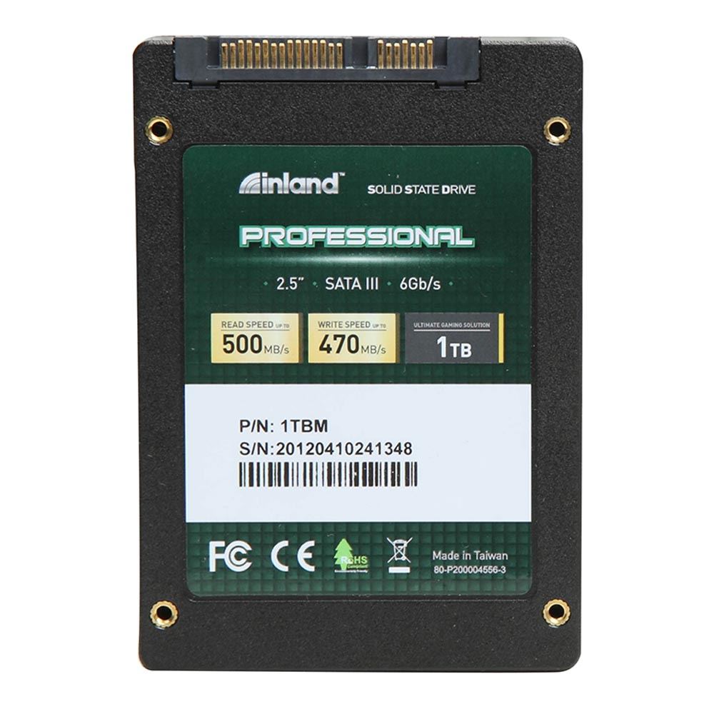 1TB INLAND Platinum 1TB SSD SATA III 6Gb/s 2.5 7mm TLC 3D NAND Internal Solid State Drive 