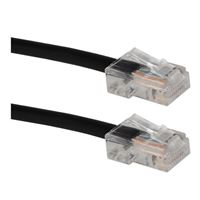 QVS 50 Ft. CAT 5e Stranded Ethernet Cable - Black