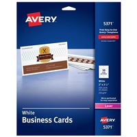 Avery 5371 2&quot; x 3 1/2&quot; Business Cards