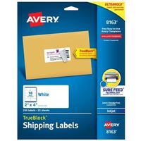 Avery 8163 TrueBlock Shipping Labels