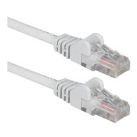 QVS 10 Ft. CAT 5e Stranded Snagless Ethernet Cable - White