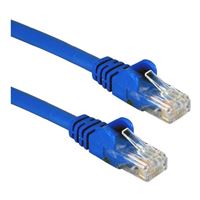 QVS 10 ft. CAT 6 Snagless Ethernet Cable - Blue
