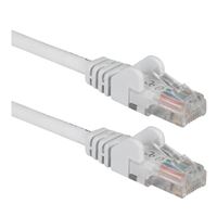 QVS 14 Ft. CAT 6 Stranded Snagless Molded Boot Ethernet Cable - White