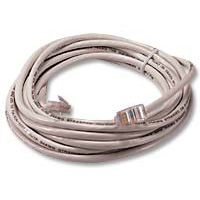 QVS CAT 5e Stranded Network Cable 7 ft. - White