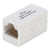 QVS CAT 5e RJ-45 Female to RJ-45 Female Crossover Coupler