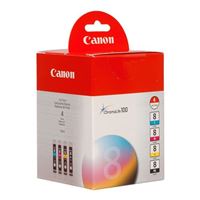 Canon CLI-8 Value Pack Color Cartridges 4-Pack