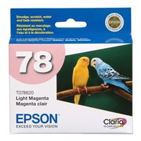 Epson Claria Hi-Definition 78 Standard-capacity Inkjet Cartridge Light Magenta T078620