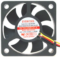 Evercool EC5010M12CA Ball Bearing 50mm Slim Case Fan