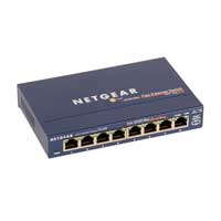 NETGEAR FS108 8-Port 10/100 Fast Ethernet Switch