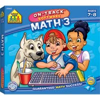 School Zone Publishing School Zone 3 Math Software (PC/Mac)