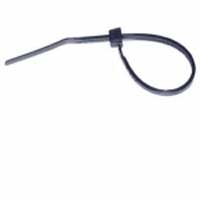 NTE Electronics Nylon Cable Tie 4 Inch Gray 100 Pack