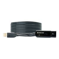 IOGear USB 2.0 (Type-A) Male to USB 2.0 (Type-A) Female Booster Adapter Cable 39 ft. - Black