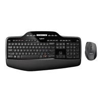 Logitech MK710 Wireless Desktop Keyboard and Mouse Combo - Black