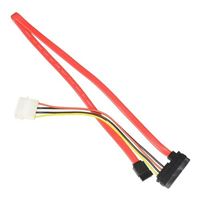 CP Technologies CLEARLINKS SATA Power & Data Cable w/ LP4 Power Adapter
