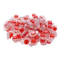 Quest Technology Red UR Connector for 19-26 gauge wire - 10 pack