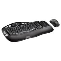 Logitech MK550 Wireless Wave Keyboard and Mouse Combo - Includes...