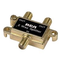 RCA Signal 2-way splitter 5-900 MHz
