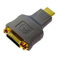 Vanco DVI-D Female to HDMI Male Video In-Line Adapter