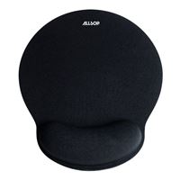 Allsop Memory Foam Mouse Pad with Wrist Rest Black