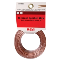 RCA 50 ft. Speaker Wire 18 Gauge - Translucent