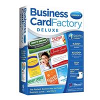 Nova Development Business Card Factory Deluxe 4.0 (PC)