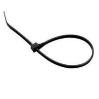 NTE Electronics Nylon Cable Ties 8&quote; UV Black 100 Pack