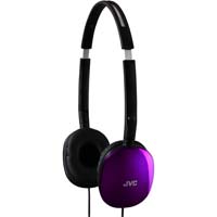 JVC FLAT Noise Isolation Wired Headphones - Violet