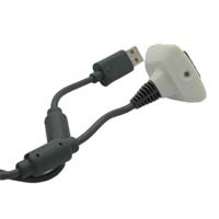 Komodo Play and Charge Cable for Xbox 360 - White