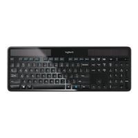 Logitech K750 Wireless Solar Keyboard - Black