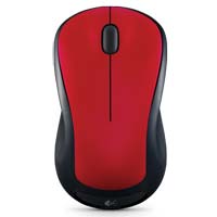 Logitech M310 Wireless Mouse - Flame Red